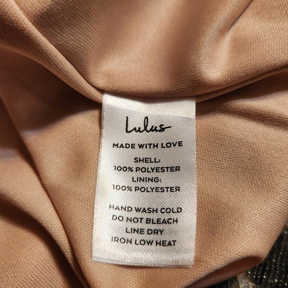 Lulu's Light The Night New Tags Rose Gold Sequin T Shirt Dress Swift Vibe - Picture 13 of 13